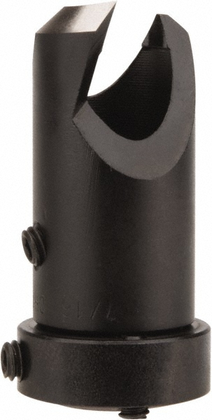 Vernon 5/8" Cutter Dia, Letter W Drill Compatibility, 5/16" Collar Thickness, Adjustable Depth Drill Countersink - CCH-CCH3860