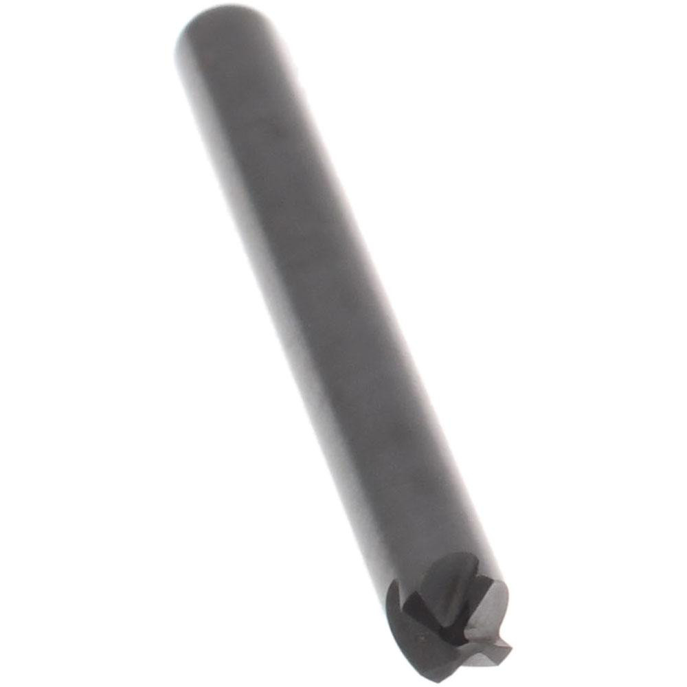 Hertel Countersink: 1/8" Head Dia, 110.00 deg Included Angle, 4 Flute, High-Speed Steel - 18576