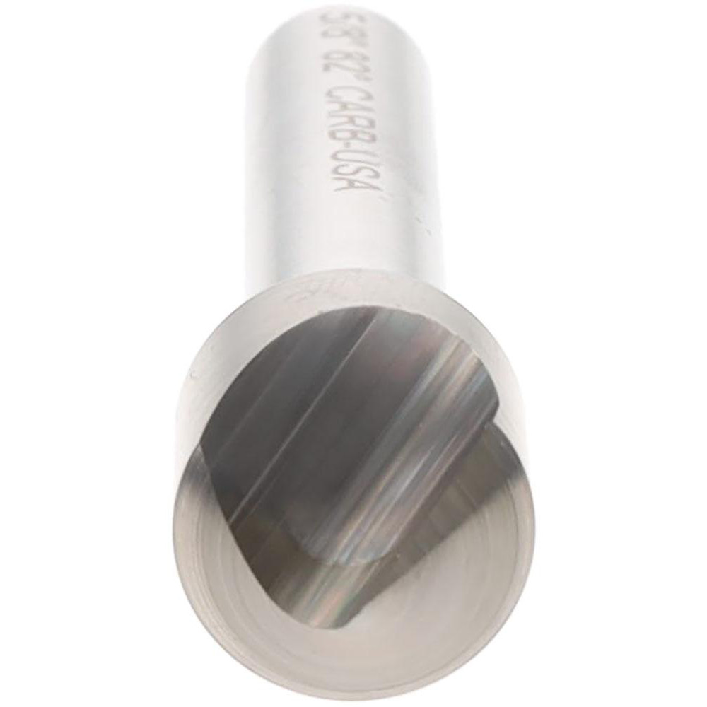 Atrax Countersink: 5/8" Head Dia, 82.00 deg Included Angle, 1 Flute, Solid Carbide, Right Hand Cut - 331-027060A