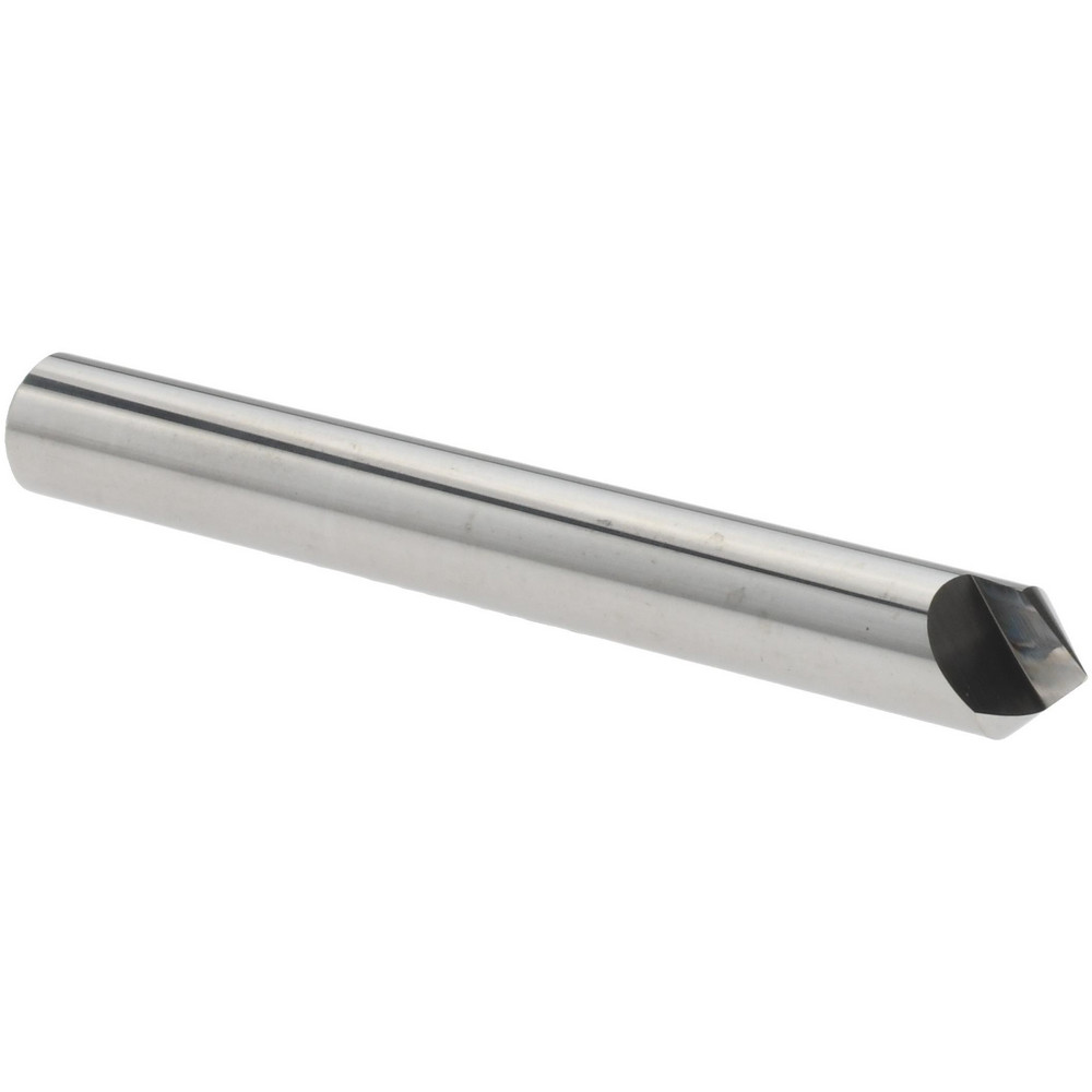 Titan USA Countersink: 1/4" Head Dia, 90.00 deg Included Angle, 1 Flute, Solid Carbide, Right Hand Cut - CS31216