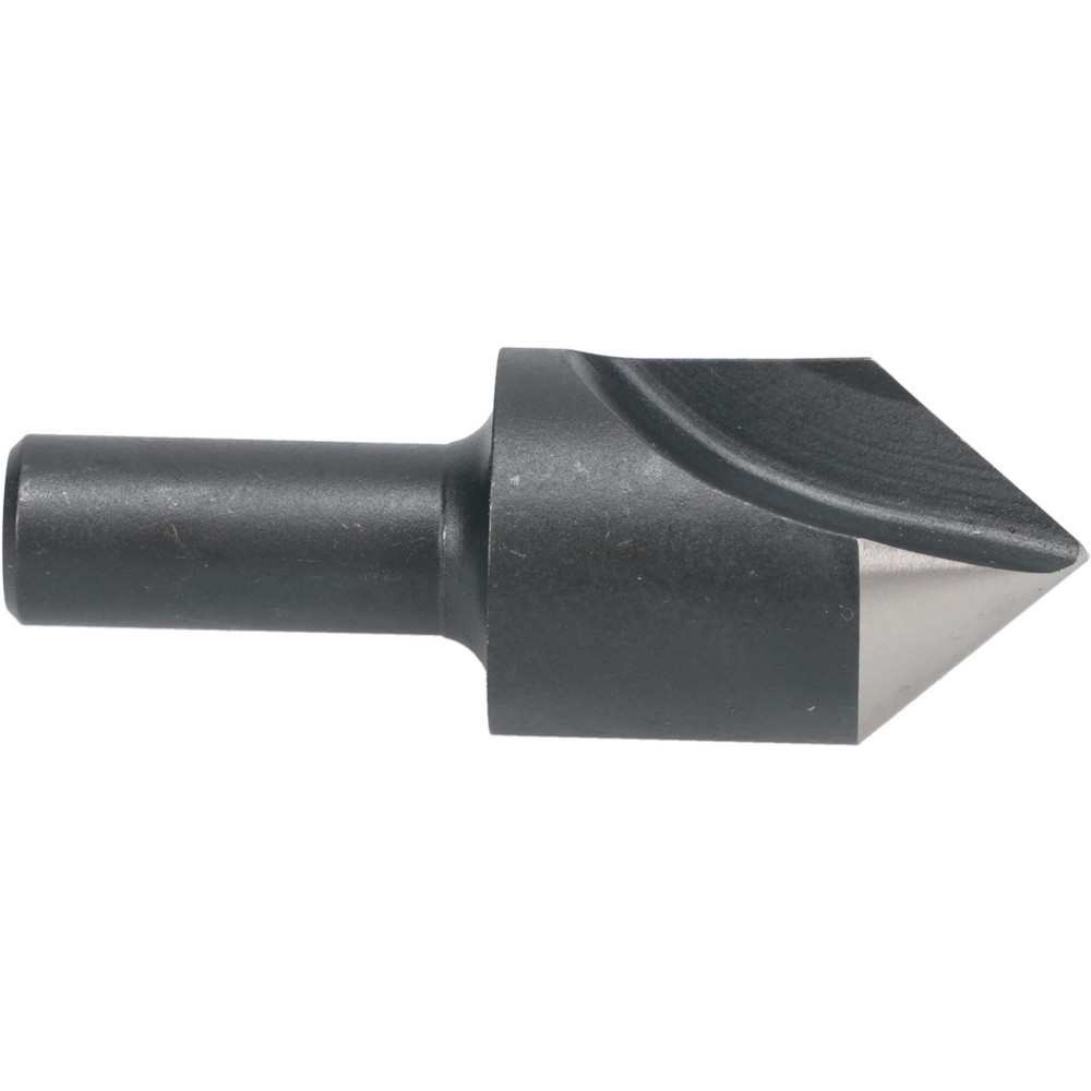 Cleveland Countersink: 1" Head Dia, 100.00 deg Included Angle, 3 Flute, High-Speed Steel, Right Hand Cut - C46183