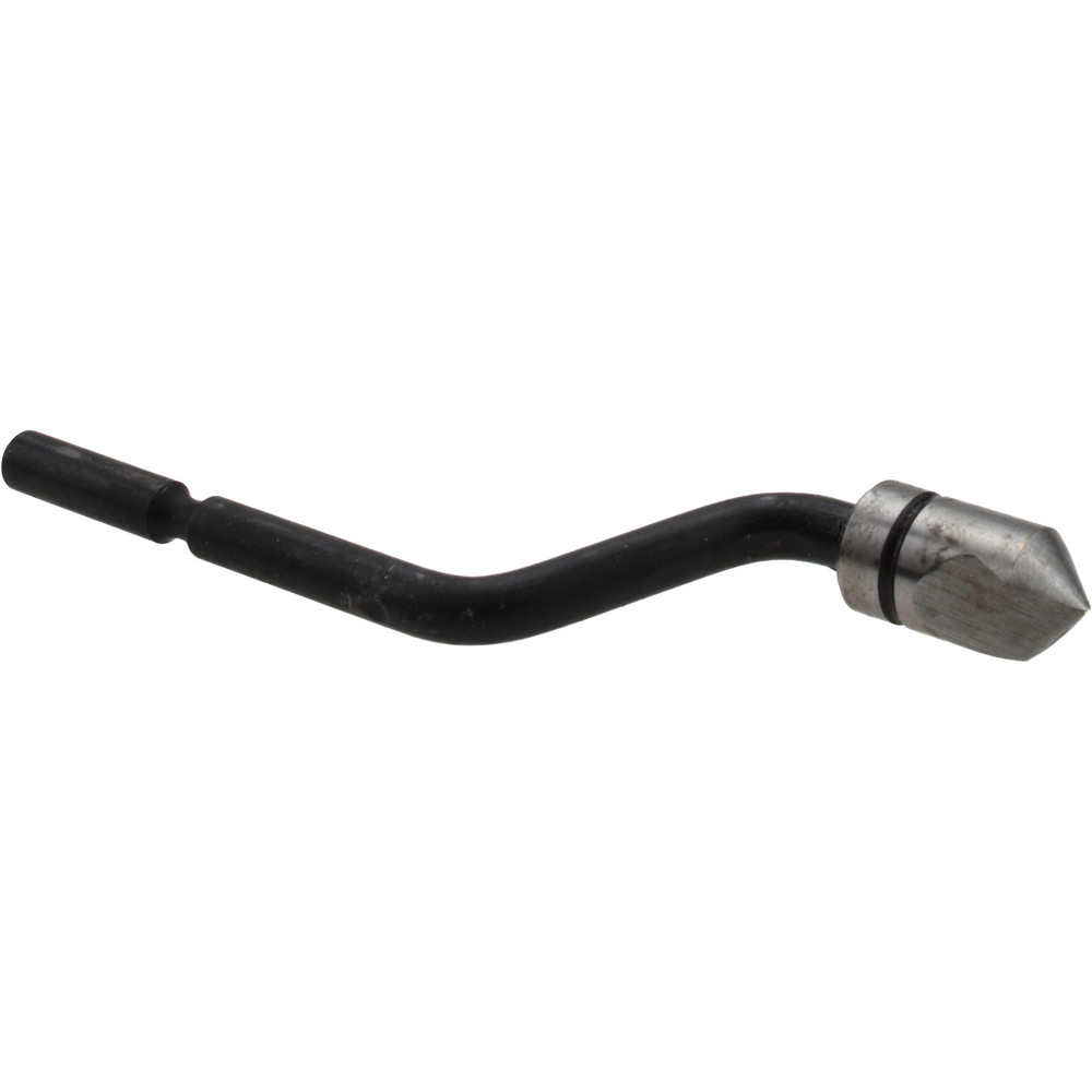 Hertel Countersink: 1/4" Head Dia, 60.00 deg Included Angle, 4 Flute, Solid Carbide, Right Hand Cut - 334-203050
