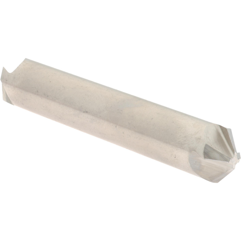 Hertel Countersink: 1/2" Head Dia, 100.00 deg Included Angle, 4 Flute, High-Speed Steel - GX89335566