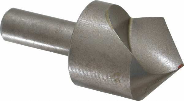 Value Collection Countersink: 1-1/4" Head Dia, 100.00 deg Included Angle, 1 Flute, High-Speed Steel, Right Hand Cut - SC10100116