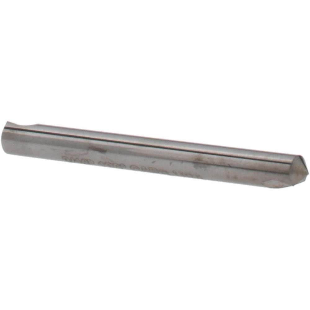 Hertel Countersink: 3/16" Head Dia, 120.00 deg Included Angle, 1 Flute, Solid Carbide, Right Hand Cut - 331-202200