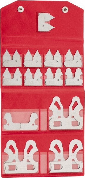 M.A. Ford® Countersink Set: 7 Pc, 1/4 to 1" Head Dia, 6 Flute, 60 deg Included Angle - 79000001