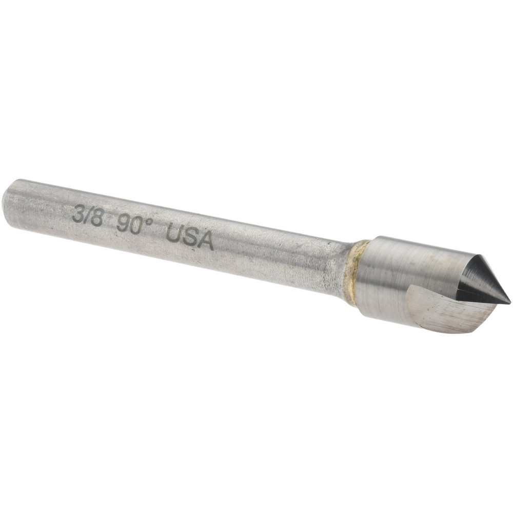 Titan USA Countersink: 3/8" Head Dia, 90.00 deg Included Angle, 1 Flute, Solid Carbide, Right Hand Cut - CS31224