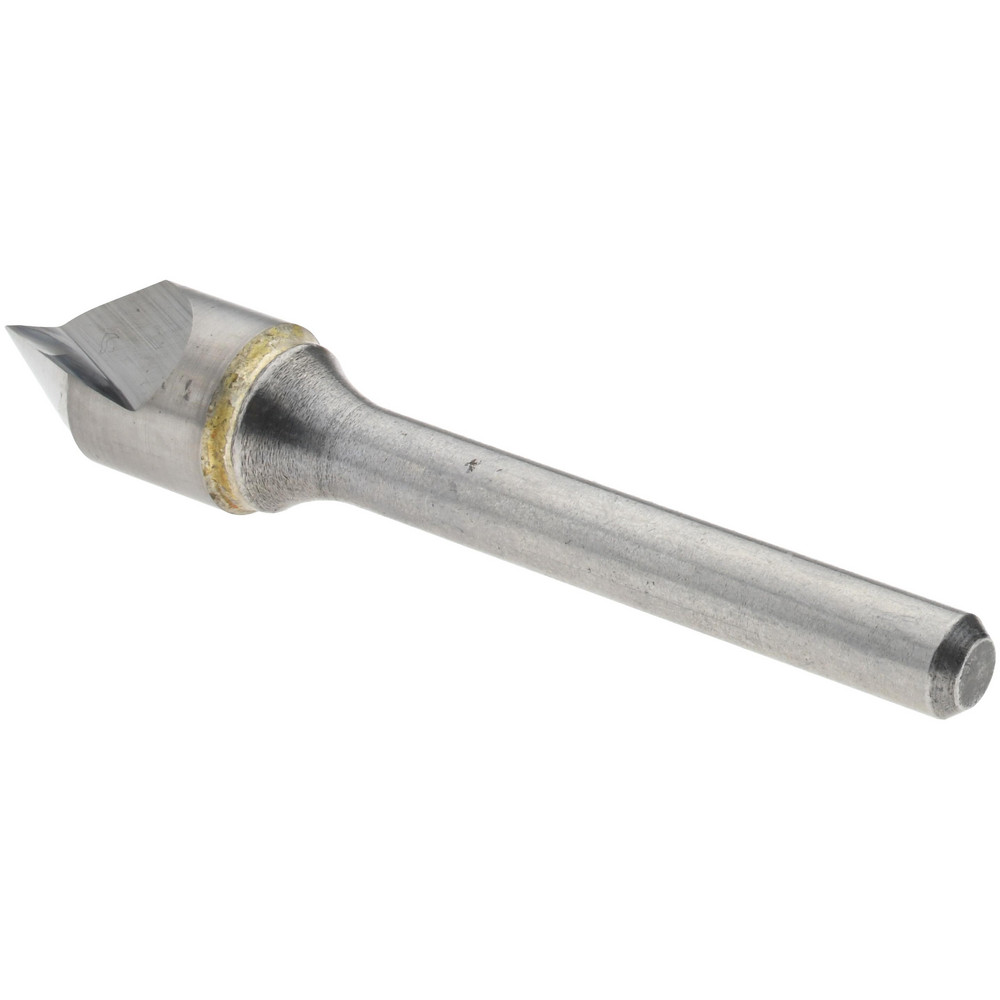 Titan USA Countersink: 1/2" Head Dia, 60.00 deg Included Angle, 1 Flute, Solid Carbide, Right Hand Cut - CS31032