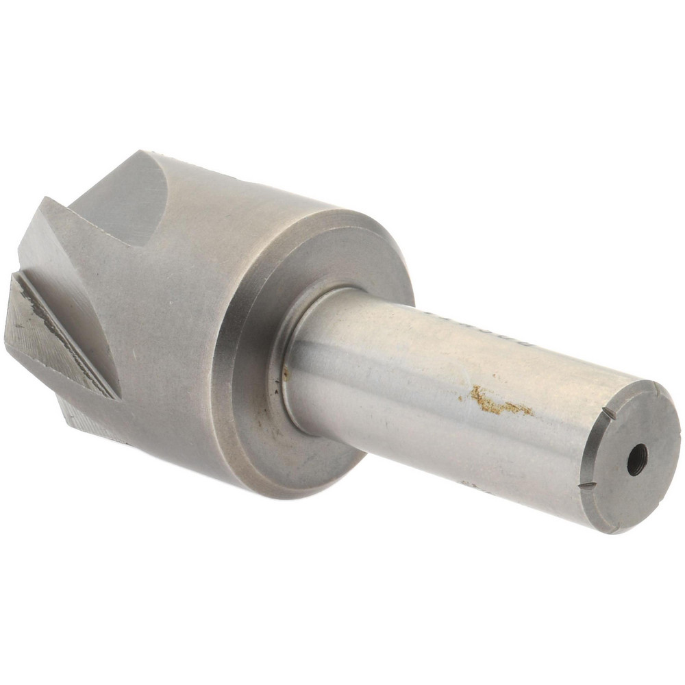 Value Collection Countersink: 1" Head Dia, 90.00 deg Included Angle, 6 Flute, High-Speed Steel, Right Hand Cut - SC2090100