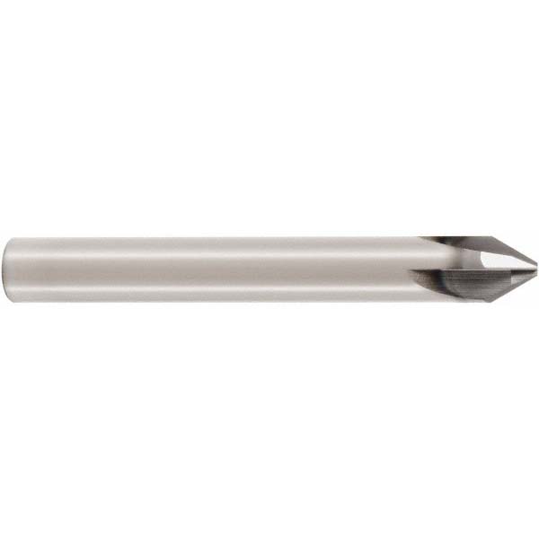 Seco Chamfer Mill: 8.00 mm Dia, 8.00 mm Shank Dia, 90 deg, 4 Flute, Solid Carbide, Single End - 02881638