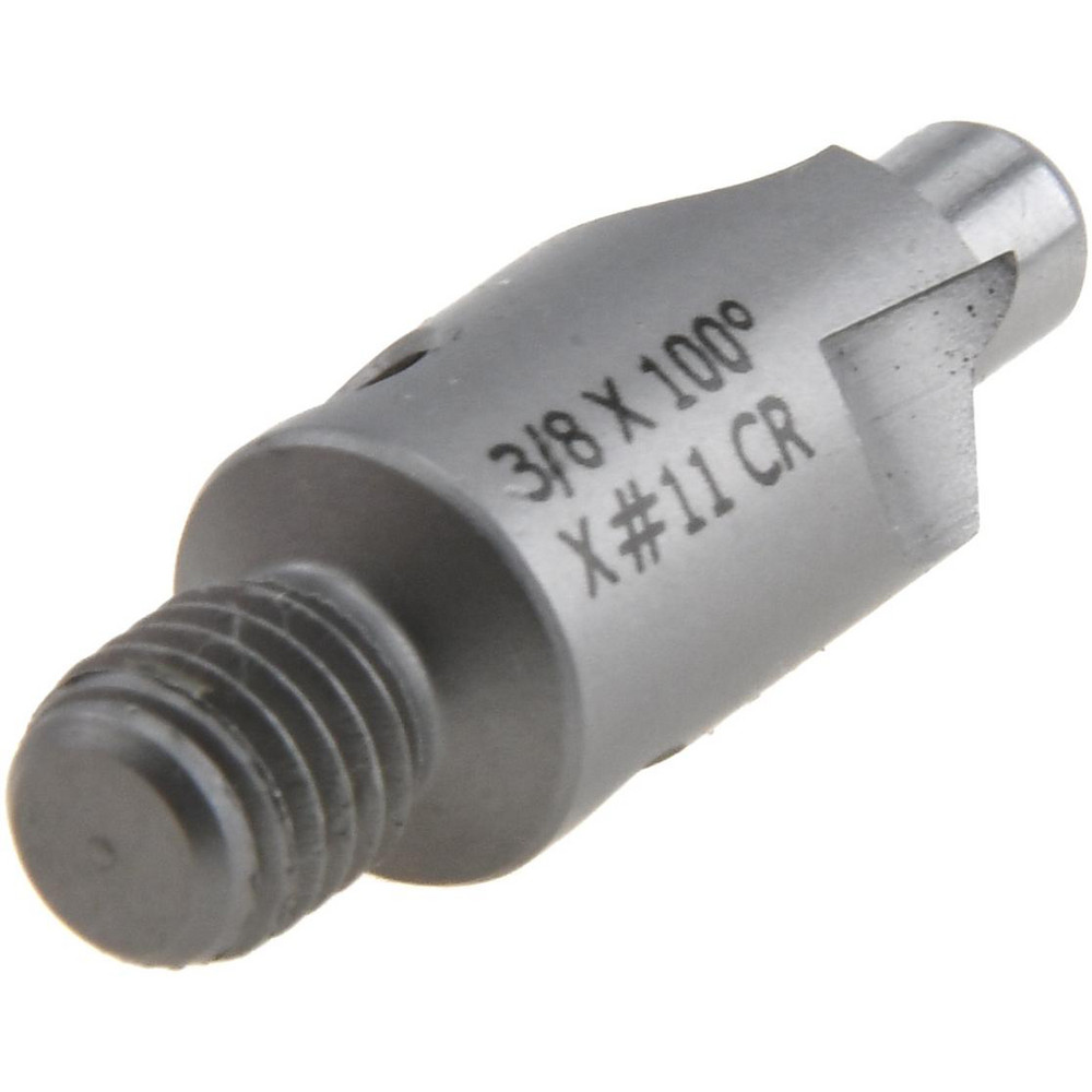 Made in USA 2-1/2" OAL, 3/8" Head Dia, 3 Flute, 100° Incl Angle, Integral Pilot, Adjustable Stop Countersink - 150-3-100-.1910