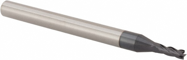 Hertel Countersink: 1/8" Head Dia, 90.00 deg Included Angle, 6 Flute, Solid Carbide, Right Hand Cut - 336-001070