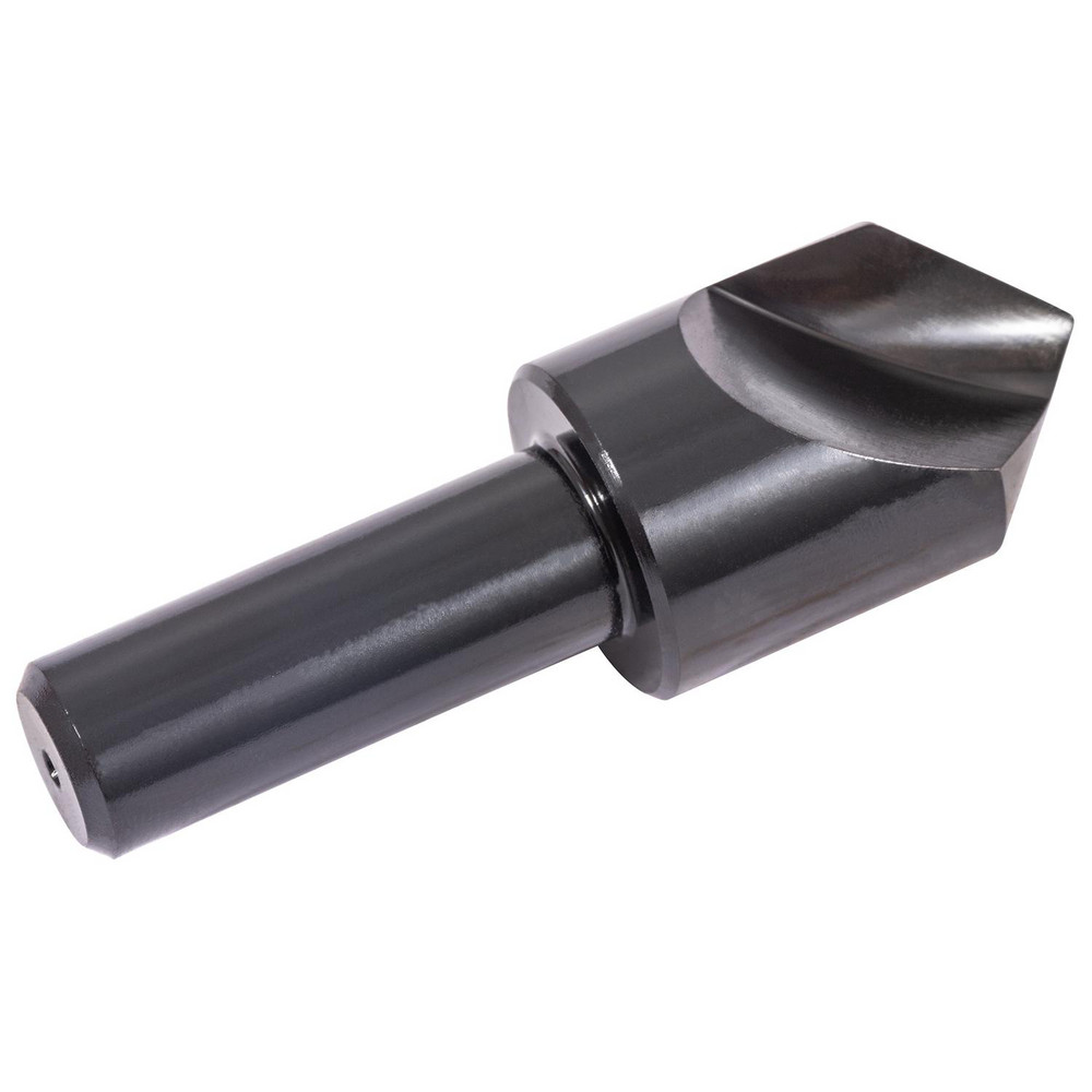 Hertel Countersink: 7/8" Head Dia, 90.00 deg Included Angle, 1 Flute, High-Speed Steel, Right Hand Cut - GX89339519