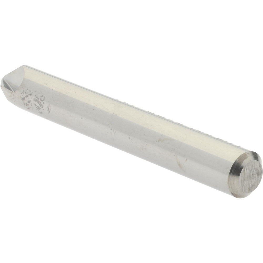 Hertel Countersink: 1/4" Head Dia, 82.00 deg Included Angle, 3 Flute, Solid Carbide, Right Hand Cut - 333-003060