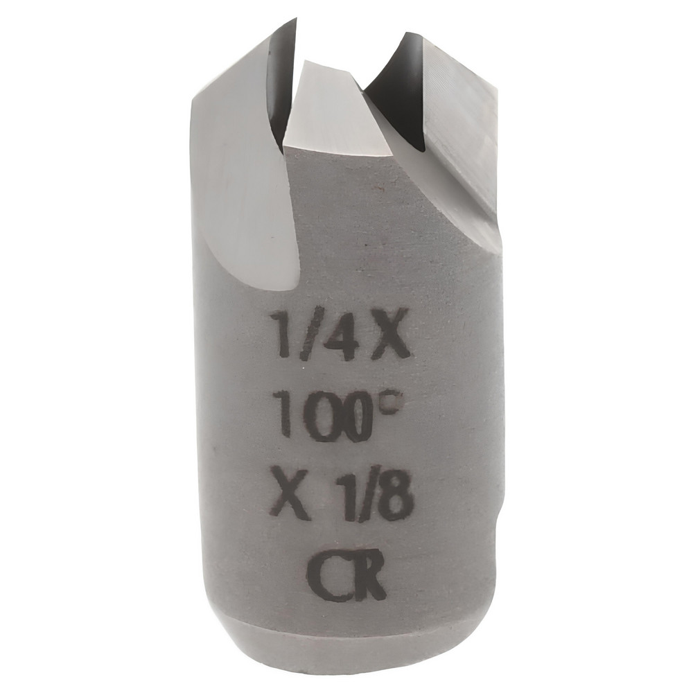 Made in USA 3/8" Cutter Head Dia, 5/32" Pilot Hole Dia, High Speed Steel Reverse Countersink - 180-3K