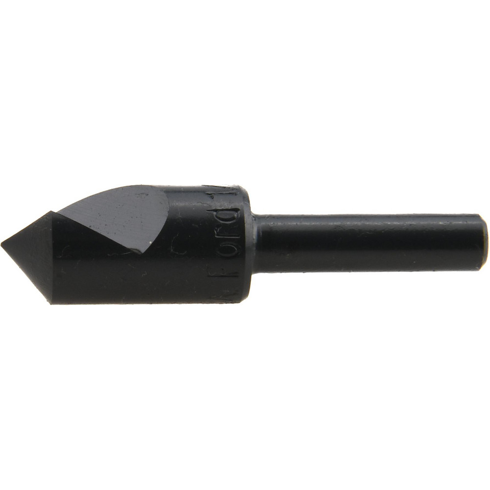 M.A. Ford® Countersink: 1/2" Head Dia, 100.00 deg Included Angle, 1 Flute, High-Speed Steel, Right Hand Cut - 61050004