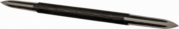 Accupro Chamfer Mill: 3/8" Dia, 3/8" Shank Dia, 90 deg, 4 Flute, Solid Carbide, Double End - 2500003