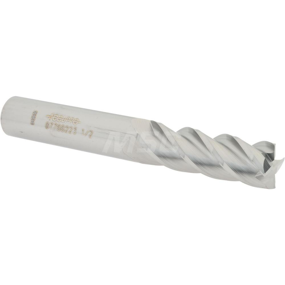 Harvey Tool Chamfer Mill: 1/32" Dia, 1/8" Shank Dia, 90 deg, 2 Flute, Solid Carbide, Single End - 56845-C3