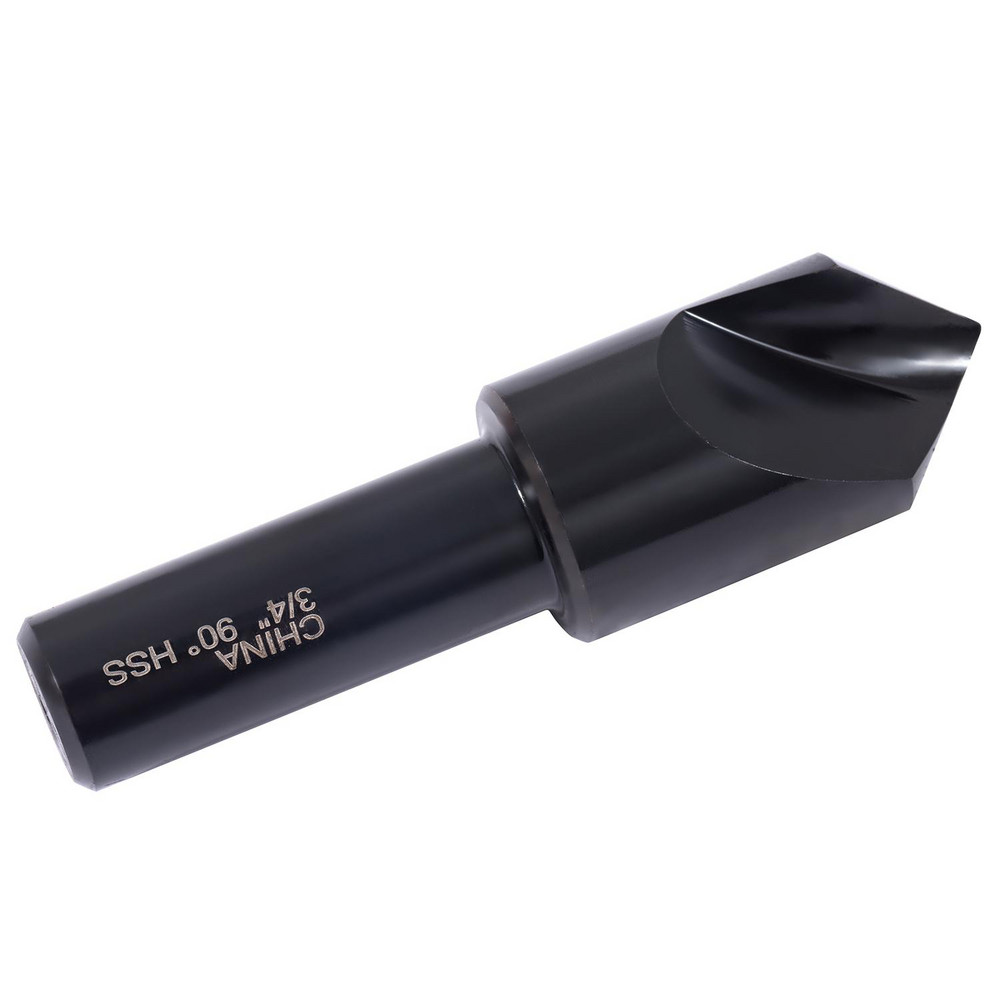 Hertel Countersink: 3/4" Head Dia, 60.00 deg Included Angle, 3 Flute, Solid Carbide, Right Hand Cut - 333-008550