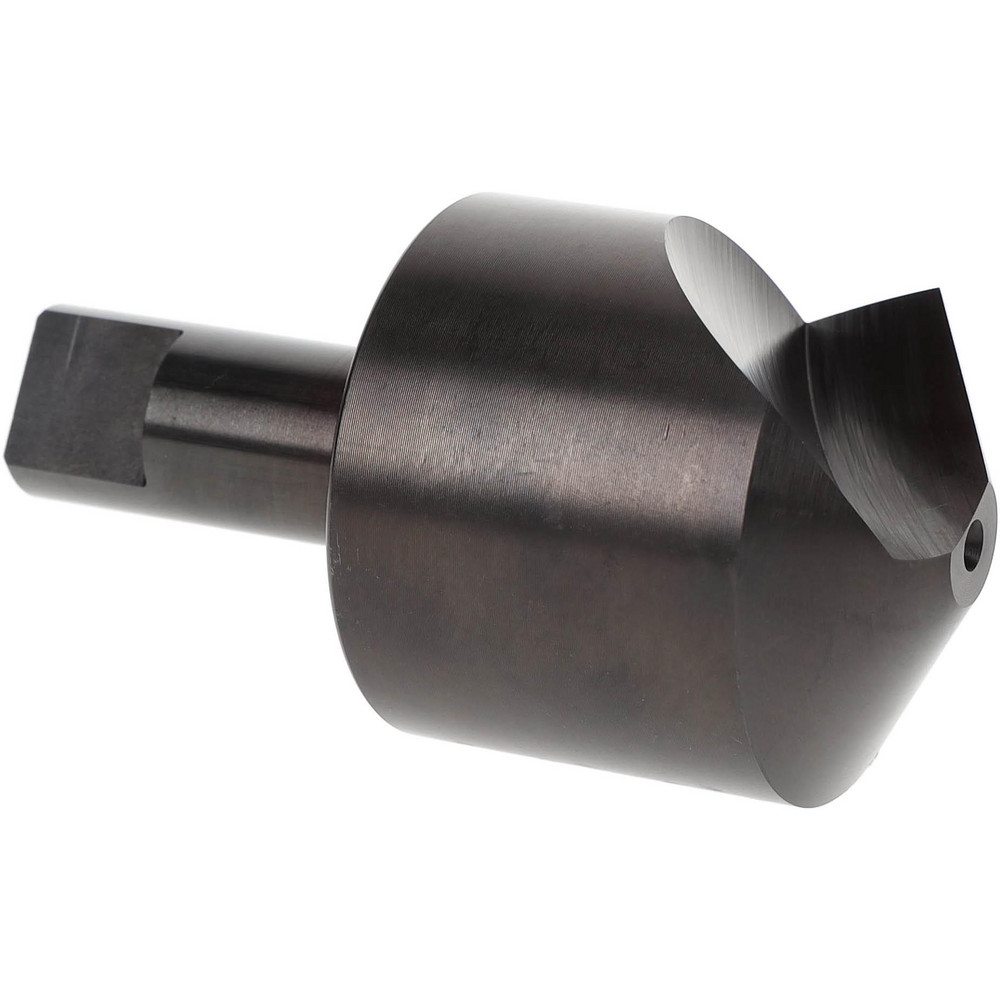 Hertel Countersink: 2" Head Dia, 120.00 deg Included Angle, 1 Flute, High-Speed Steel, Right Hand Cut - GX89339675