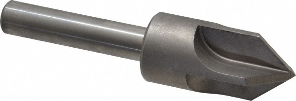 Titan USA Countersink: 82.00 deg Included Angle, 4 Flute, High-Speed Steel, Right Hand Cut - CD52264