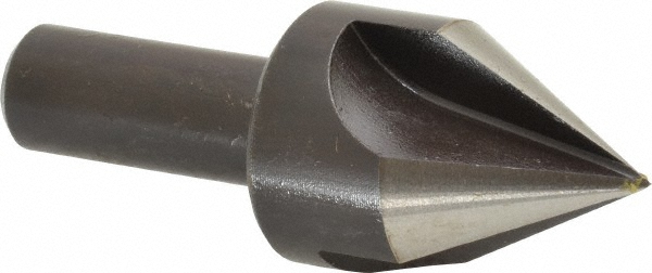 M.A. Ford® Countersink: 1" Head Dia, 60.00 deg Included Angle, 3 Flute, High-Speed Steel, Right Hand Cut - 92100001