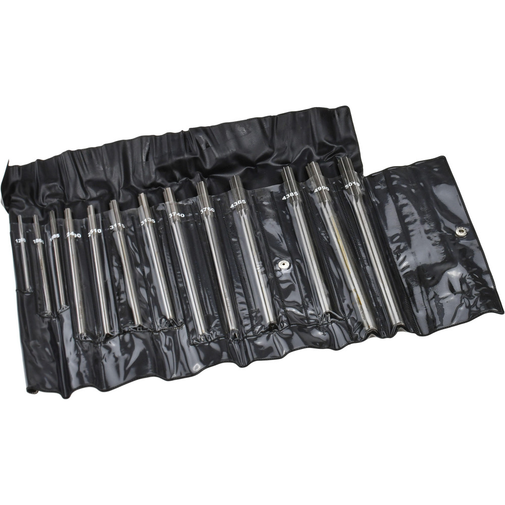 Value Collection Countersink Set: 10 Pc, 1/4 to 1-1/2" Head Dia, 6 Flute, 90 deg Included Angle - SC209010S