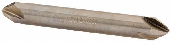 Hertel Countersink: 1/4" Head Dia, 60.00 deg Included Angle, 4 Flute, High-Speed Steel, Right Hand Cut - GX89335822