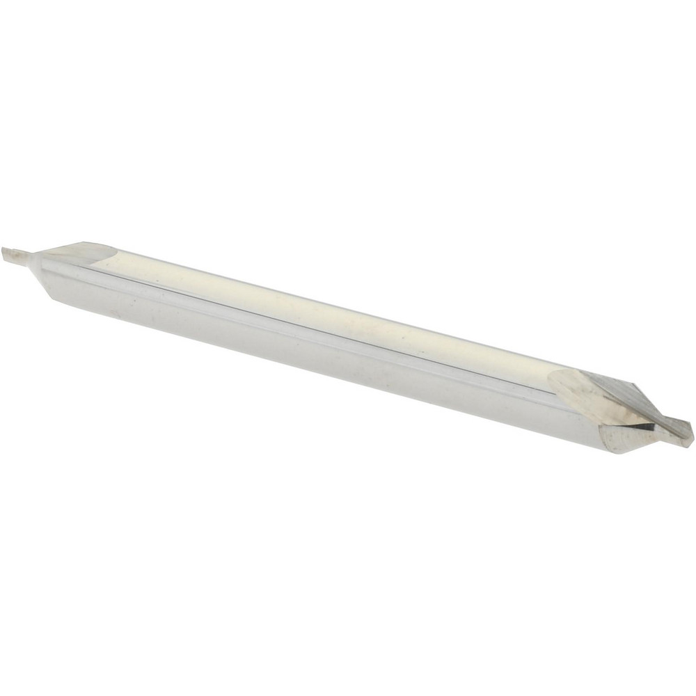 Hertel Countersink: 1/8" Head Dia, 82.00 deg Included Angle, 6 Flute, Solid Carbide, Right Hand Cut - 336-201060