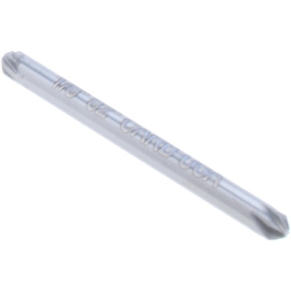 Hertel Countersink: 1/8" Head Dia, 82.00 deg Included Angle, 6 Flute, Solid Carbide, Right Hand Cut - 336-201060