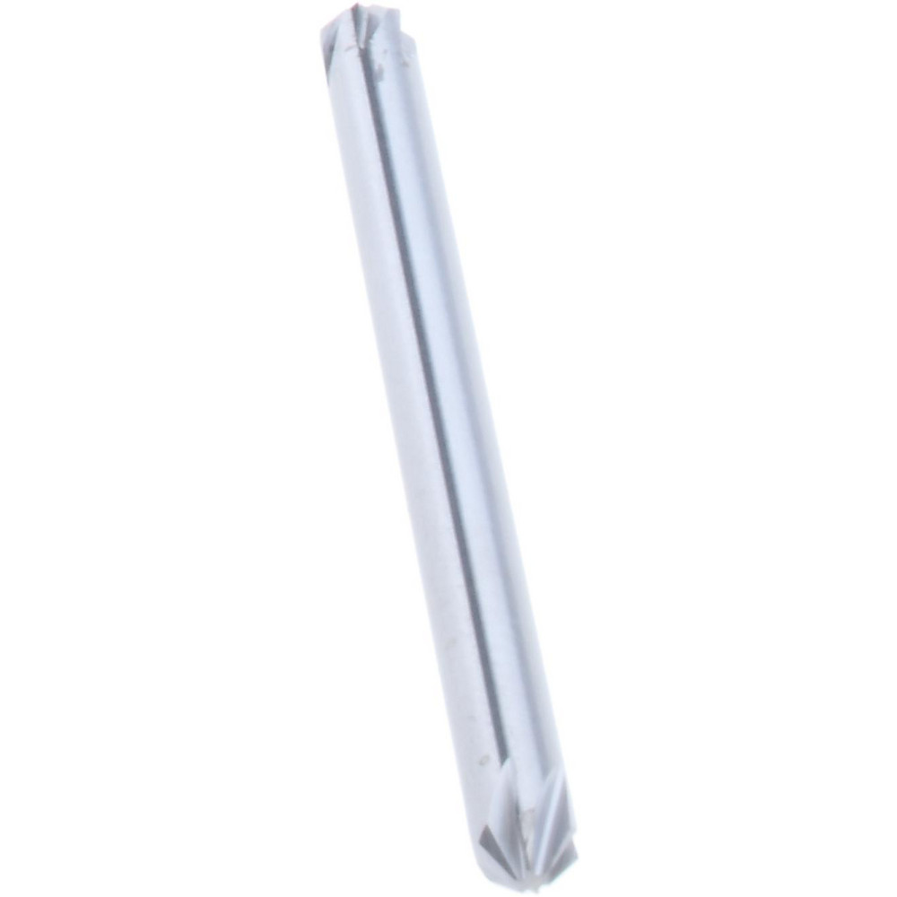 Hertel Countersink: 1/8" Head Dia, 82.00 deg Included Angle, 6 Flute, Solid Carbide, Right Hand Cut - 336-201060