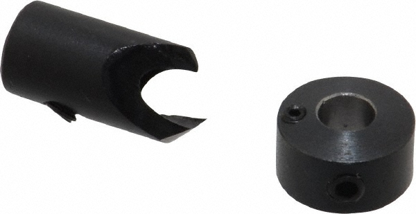 Vernon 5/16" Cutter Dia, #17 Drill Combatibility, 1/4" Collar Thickness, Adjustable Depth Drill Countersink - CCH-CCH1730