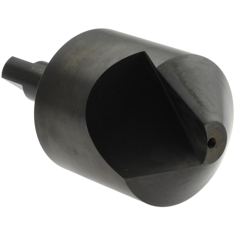 Hertel Countersink: 2-1/2" Head Dia, 100.00 deg Included Angle, 1 Flute, High-Speed Steel - 19181