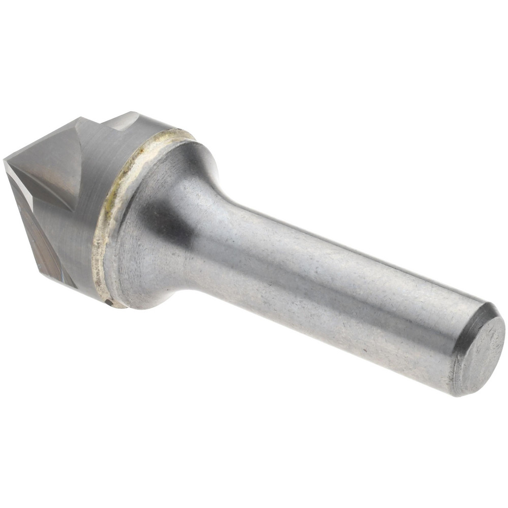 Titan USA Countersink: 1" Head Dia, 82.00 deg Included Angle, 6 Flute, Solid Carbide, Right Hand Cut - CS36764