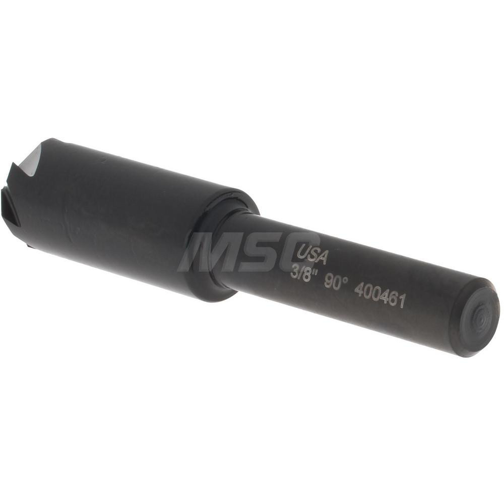 Hertel Countersink: 3/8" Head Dia, 90.00 deg Included Angle, 6 Flute, High-Speed Steel, Right Hand Cut - GX89331474
