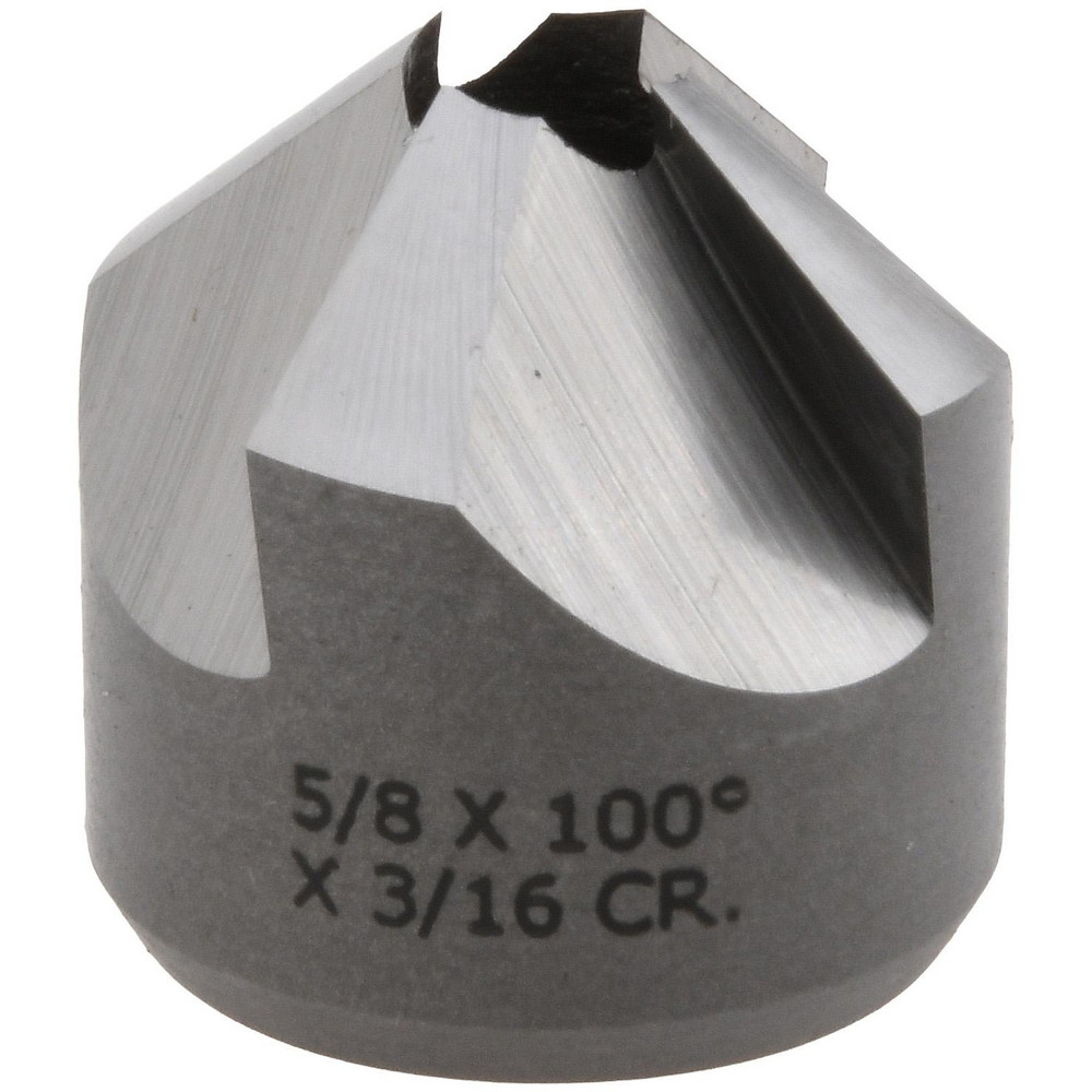 Made in USA 11/16" Cutter Head Dia, 3/16" Pilot Hole Dia, Solid Carbide Reverse Countersink - 181-8J