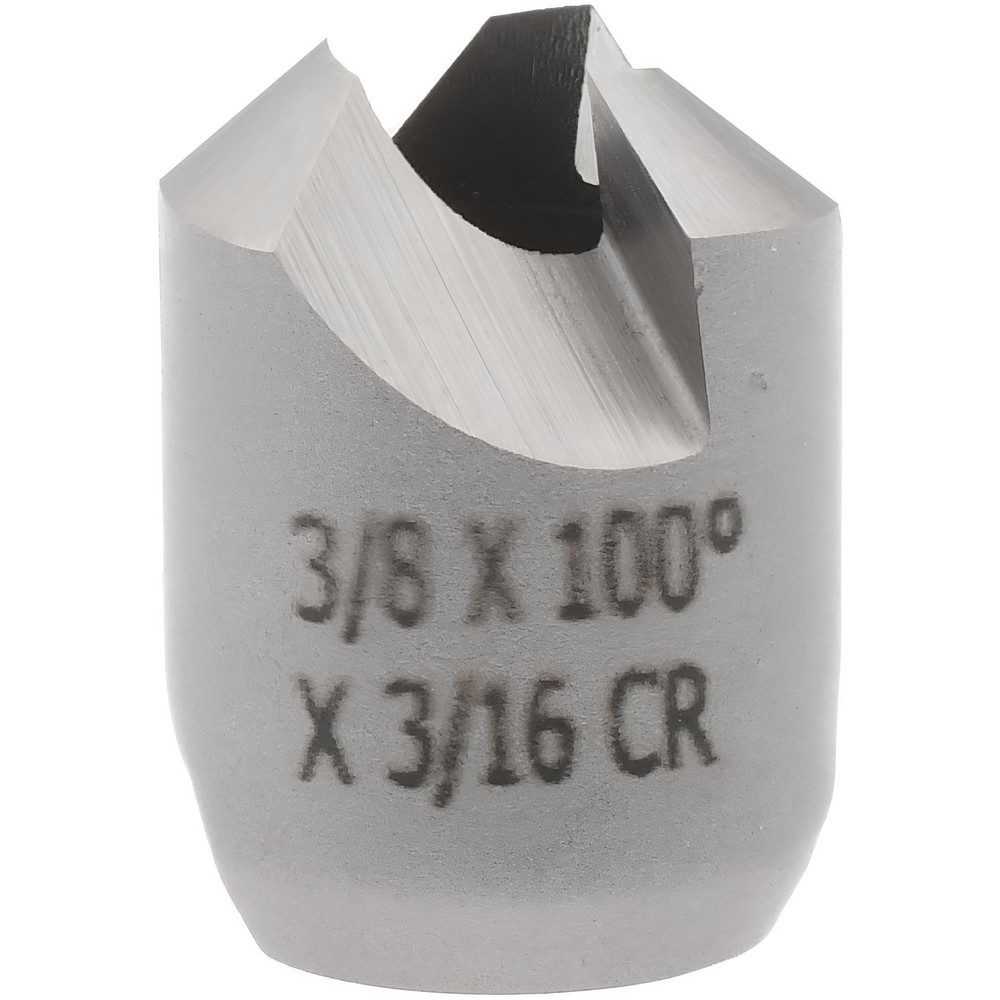 Made in USA 11/16" Cutter Head Dia, 3/16" Pilot Hole Dia, Solid Carbide Reverse Countersink - 181-8J