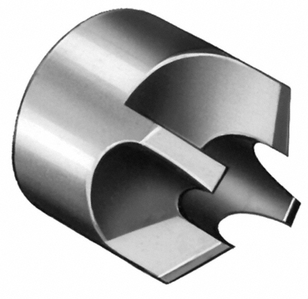 Made in USA 11/16" Cutter Head Dia, 3/16" Pilot Hole Dia, Solid Carbide Reverse Countersink - 181-8J