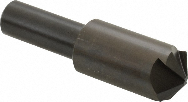 Hertel Countersink: 3/4" Head Dia, 120.00 deg Included Angle, 4 Flute, High-Speed Steel, Right Hand Cut - GX89331037