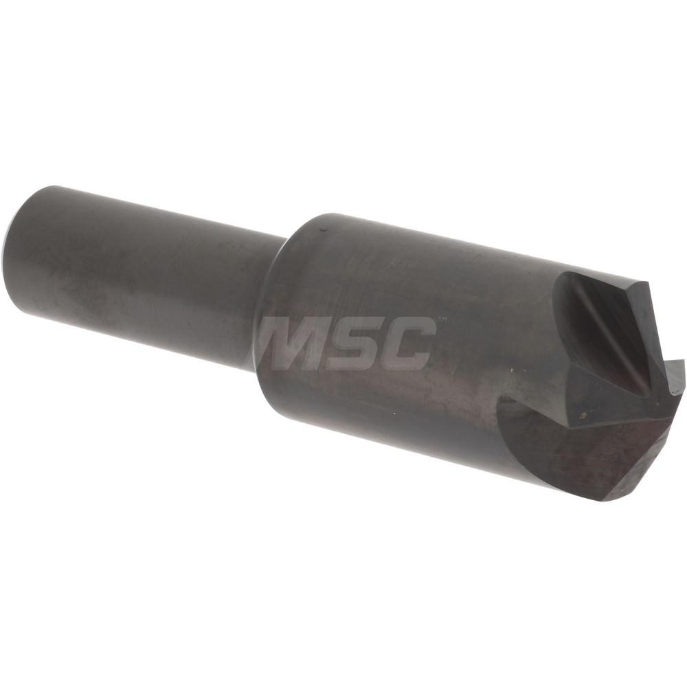 Hertel Countersink: 3/4" Head Dia, 120.00 deg Included Angle, 4 Flute, High-Speed Steel, Right Hand Cut - GX89331037