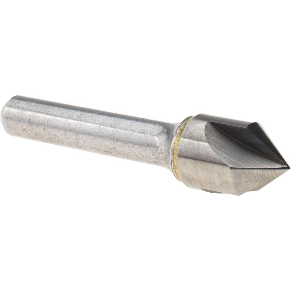 Titan USA Countersink: 5/8" Head Dia, 90.00 deg Included Angle, 6 Flute, Solid Carbide, Right Hand Cut - CS36840