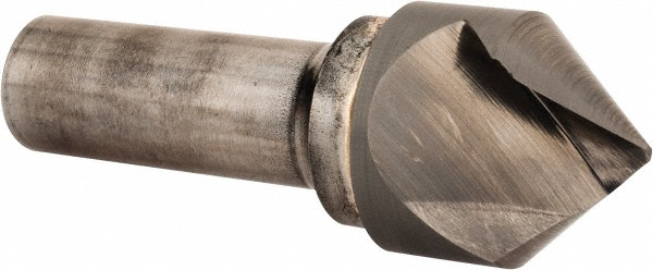 Hertel Countersink: 1-1/4" Head Dia, 90.00 deg Included Angle, 1 Flute, Solid Carbide, Right Hand Cut - 331-011070