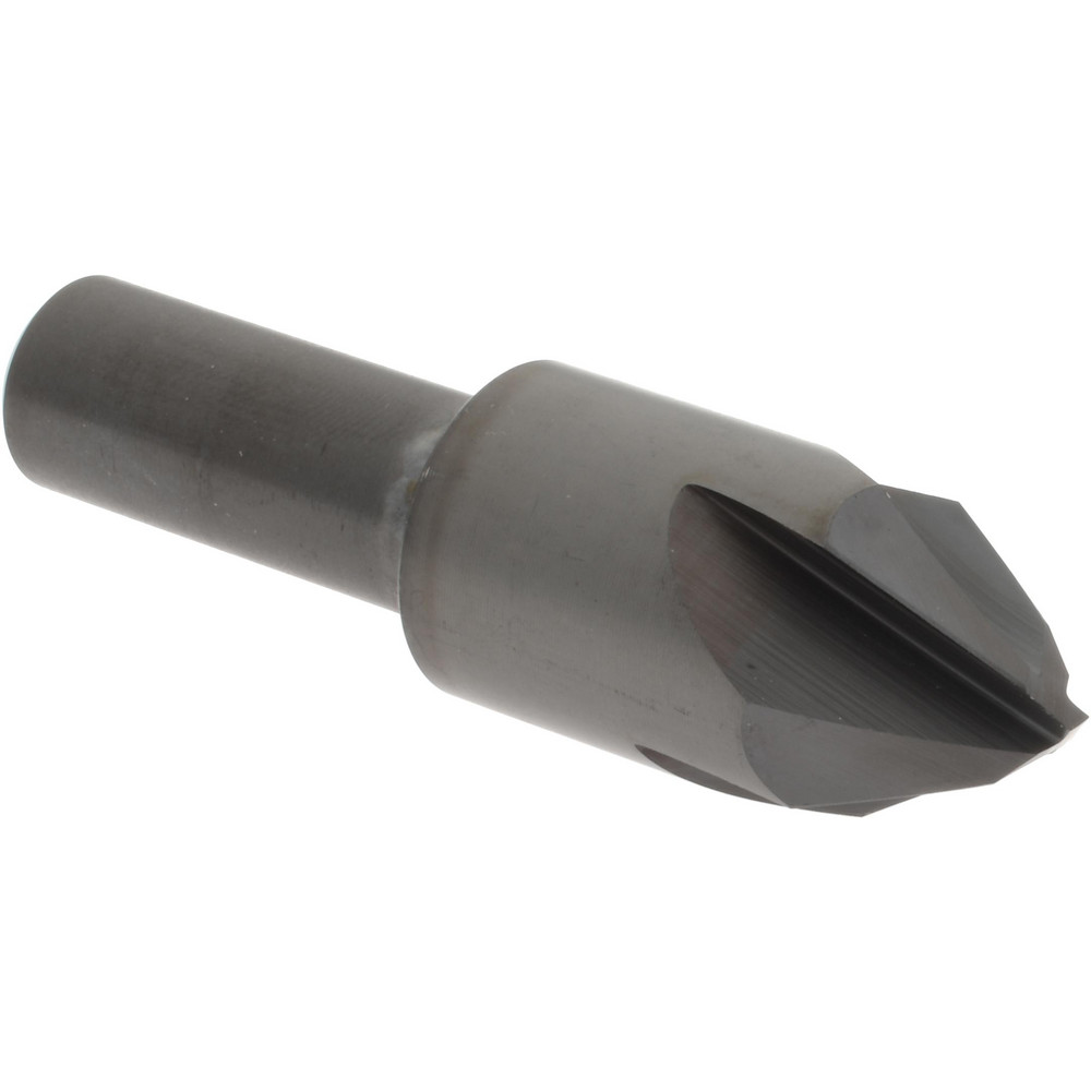 Hertel Countersink: 3/4" Head Dia, 60.00 deg Included Angle, 4 Flute, High-Speed Steel - 18652