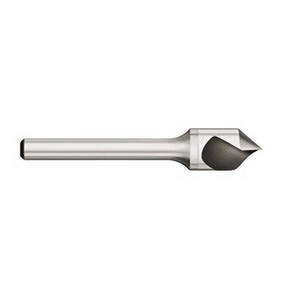 Titan USA Countersink: 3/8" Head Dia, 100.00 deg Included Angle, 1 Flute, Solid Carbide, Right Hand Cut - CS31324