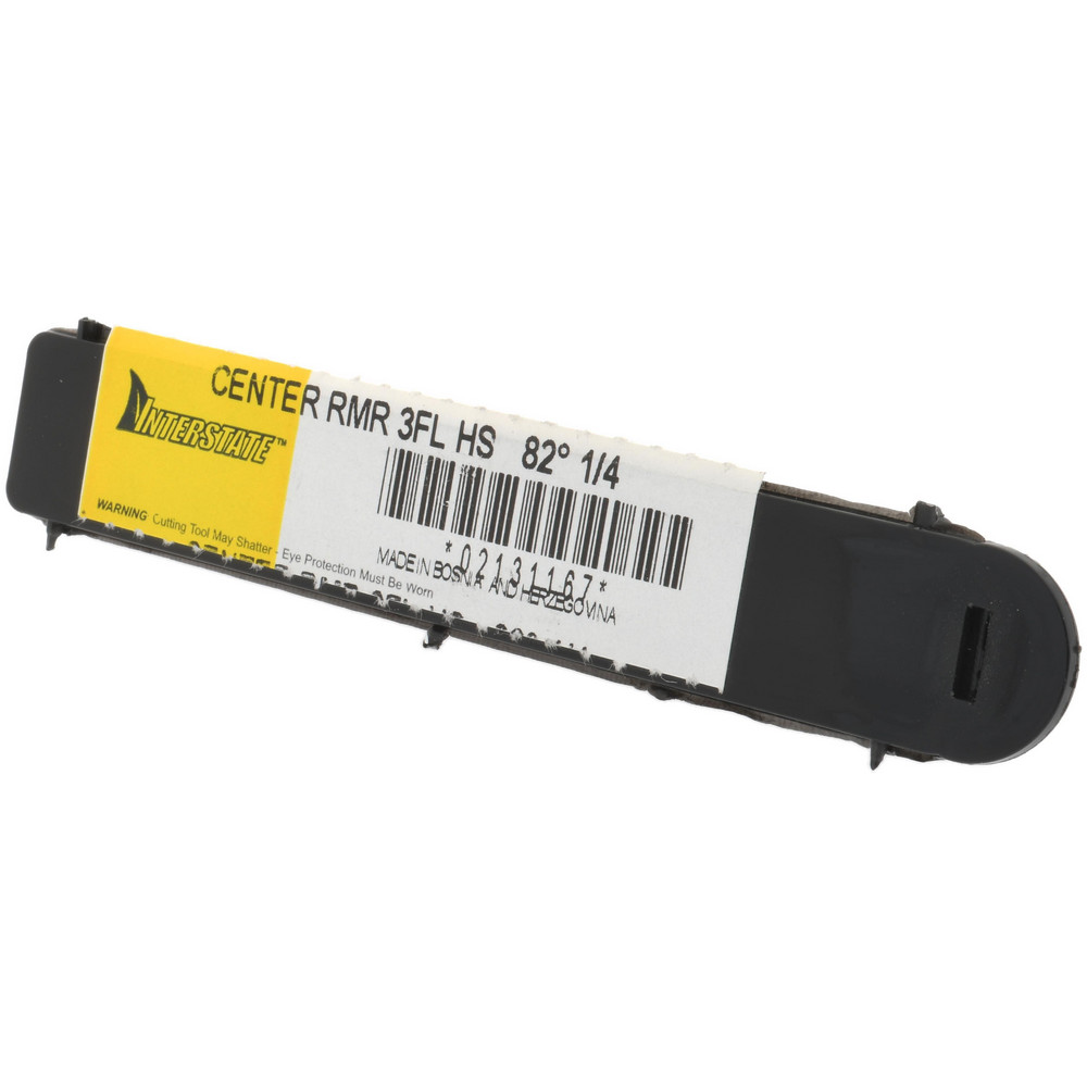 Value Collection Countersink: 1/4" Head Dia, 82.00 deg Included Angle, 3 Flute, High-Speed Steel, Right Hand Cut - SC4082016