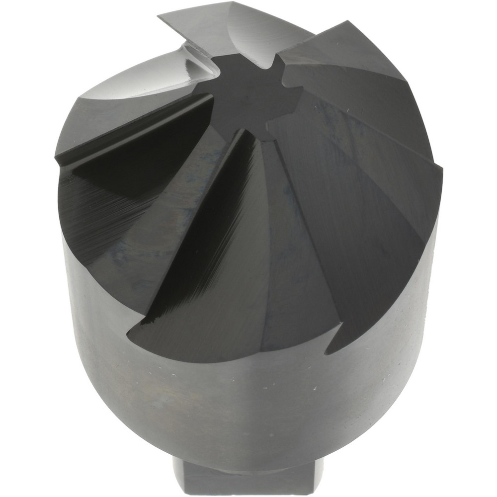 Hertel Countersink: 1-1/2" Head Dia, 90.00 deg Included Angle, 6 Flute, High-Speed Steel, Right Hand Cut - GX89331391