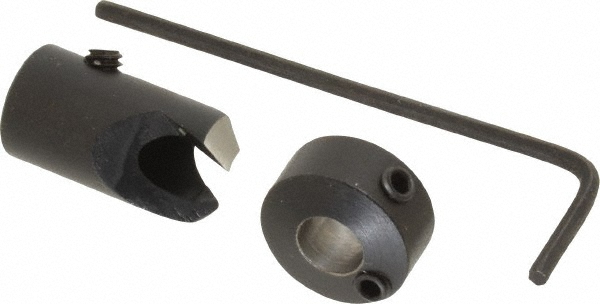 Vernon 5/8" Cutter Dia, 25/64" Drill Compatibility, 5/16" Collar Thickness, Adjustable Depth Drill Countersink - CCH-CCH3900
