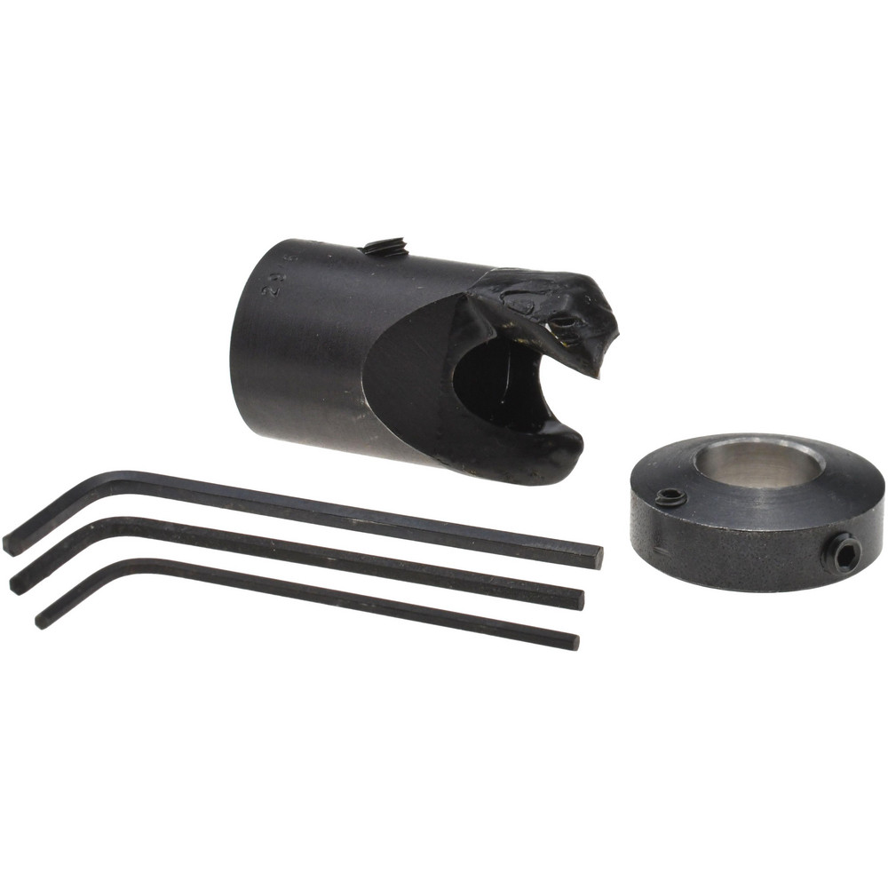 Vernon 5/8" Cutter Dia, 25/64" Drill Compatibility, 5/16" Collar Thickness, Adjustable Depth Drill Countersink - CCH-CCH3900