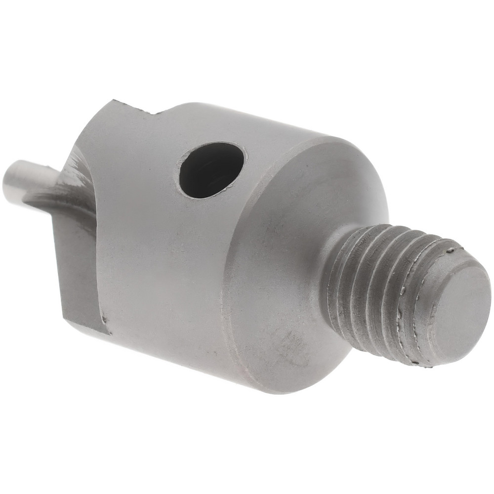 Made in USA 2-1/2" OAL, 1/2" Head Dia, 3 Flute, 100° Incl Angle, Integral Pilot, Adjustable Stop Countersink - 152-3-100-.0938