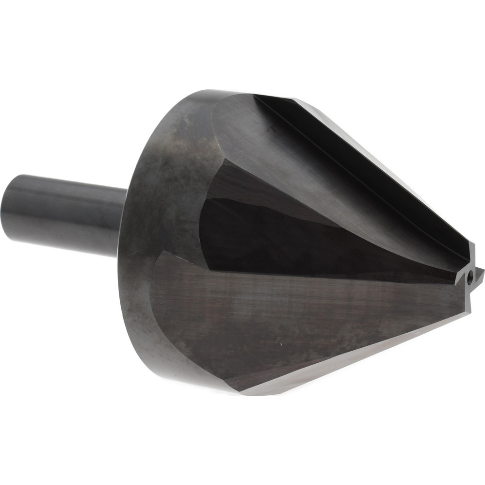 Hertel Countersink: 3" Head Dia, 60.00 deg Included Angle, 4 Flute, High-Speed Steel - GX89329783